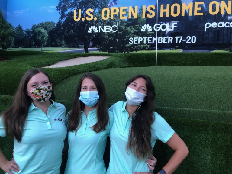 Brand Ambassador working at the U.S. Open for NBC