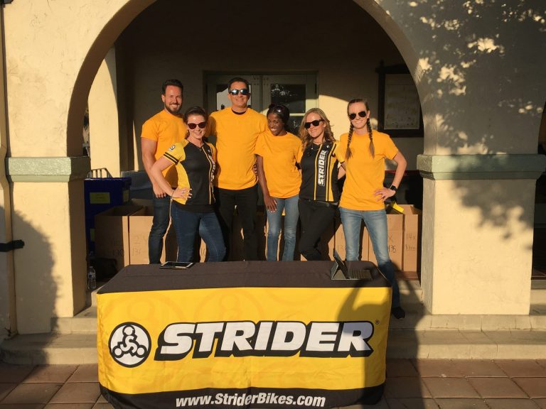 Los Angeles Mobile Tour Staff for Strider Bike Races