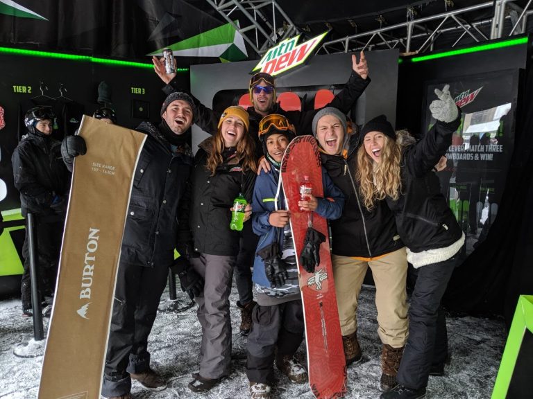 Dew Tour Brand Ambassadors Copper Mountain CO Sporting Event