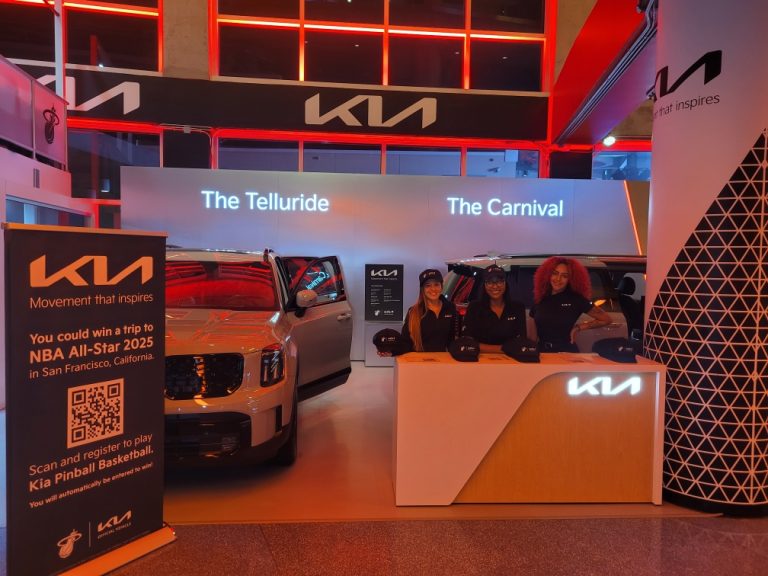Brand Ambassador Staffing for Kia Miami NBA