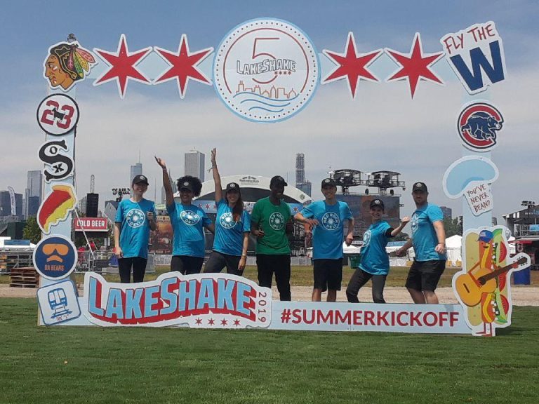 Festival Event Staff at LakeShake Fest in Chicago