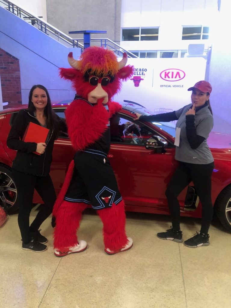 Brand Ambassadors at NBA event in Chicago