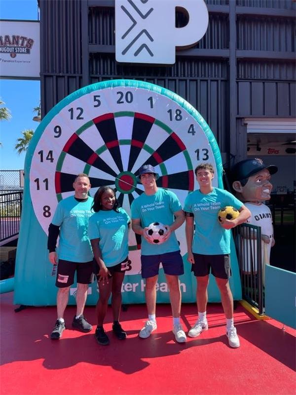 Brand Ambassadors in San Francisco repping Sutter Health