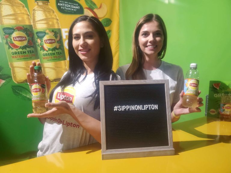 Lipton Brand Ambassadors at Super Bowl in Miami