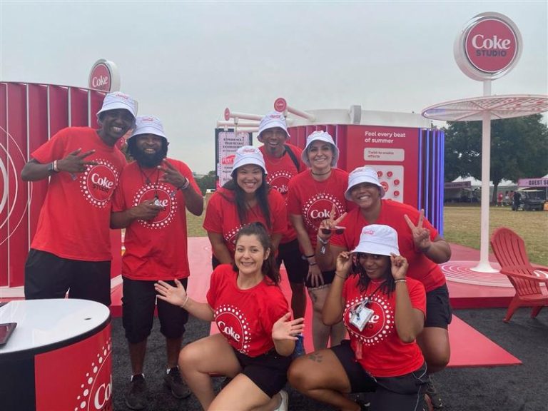 Austin Brand Ambassadors at Austin City Limits - Coke Studio Pop-Up