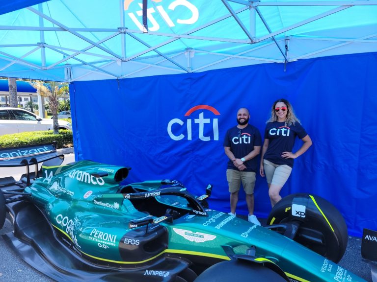 Miami Brand Ambassadors Repping Citi