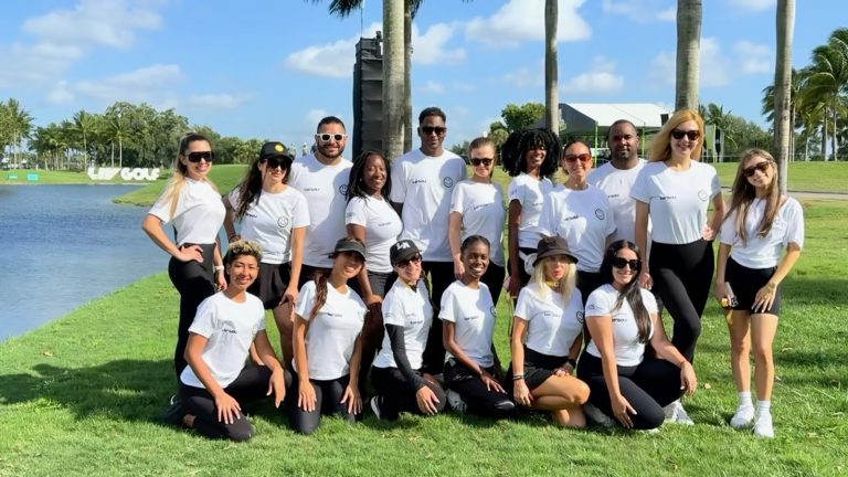 Brand Ambassadors at LIV Golf Event in Miami