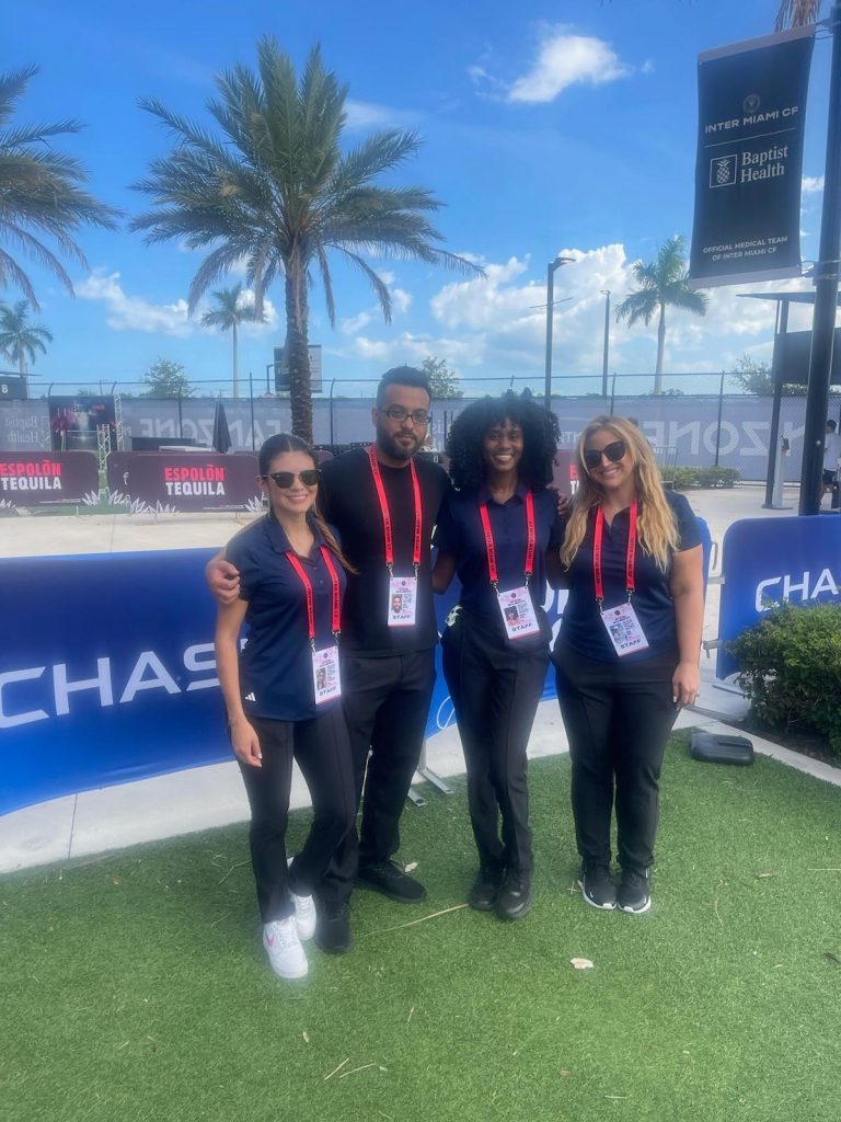 Miami Brand Ambassadors at InterMiami Game