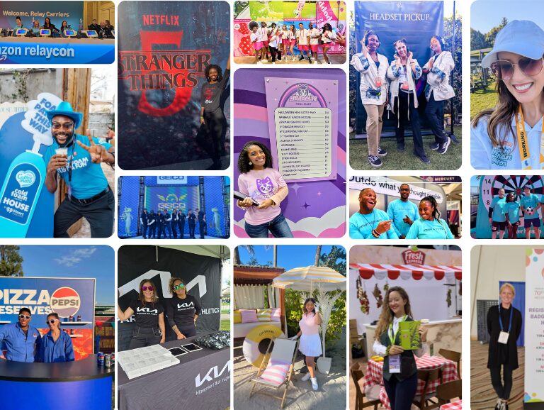 Brand Ambassadors, Conference Staff, Sampling, Trade Show Montage